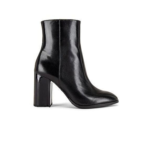 Coach Brielle Almond Toe Booties with Zip Closure Black - 7.5 - Picture 2 of 6